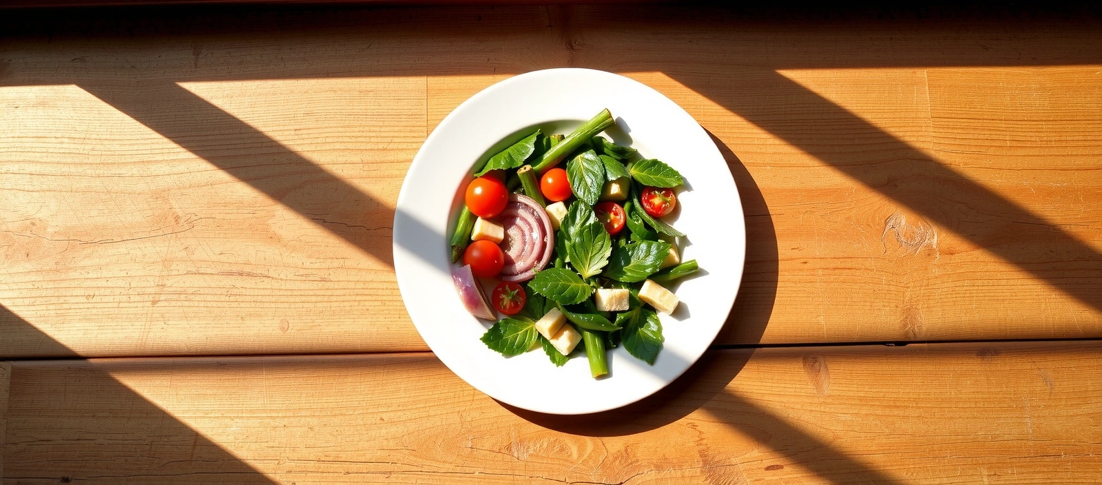 Natürliches Gedeck in bernischer Umgebung